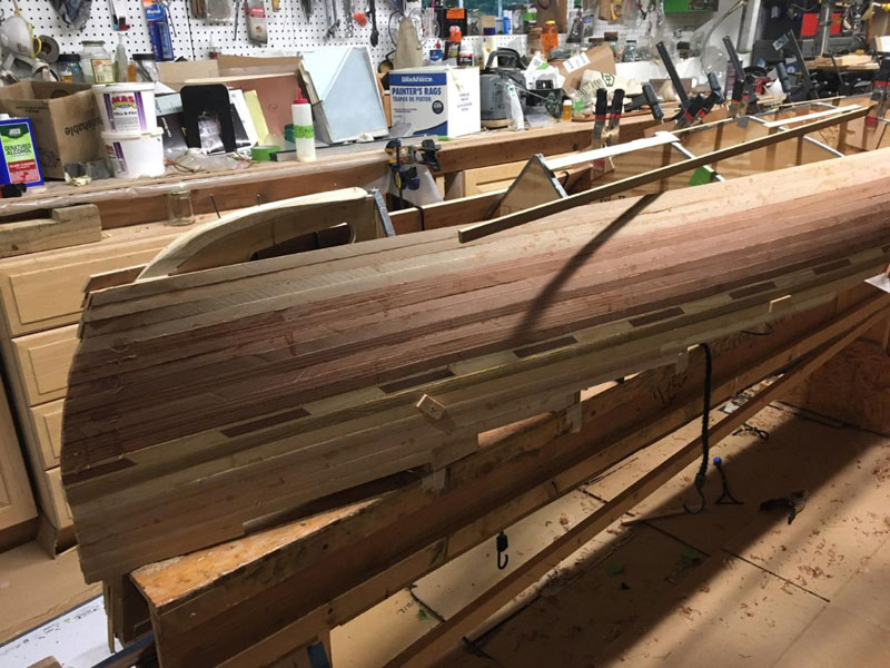 Strip Canoe project
